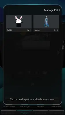 Next Rocket Pet android App screenshot 0